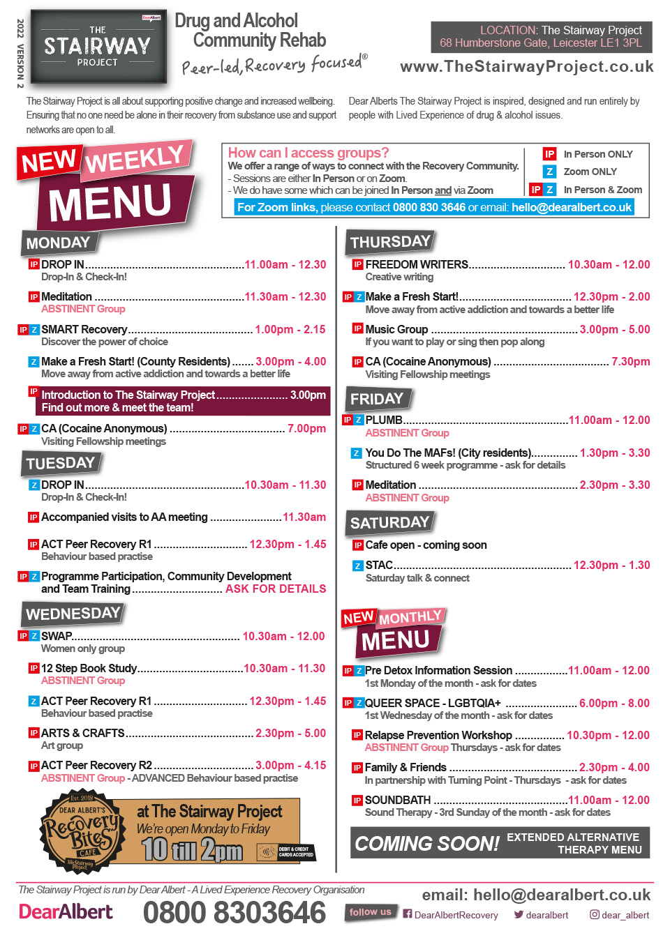 TSP_Menu Dear Albert